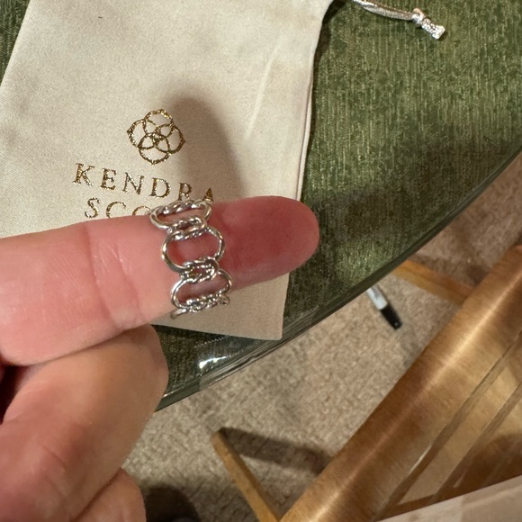 Kendra Scott-Gold Tone and Silver Tone Wire Rings - Picture 5 of 7